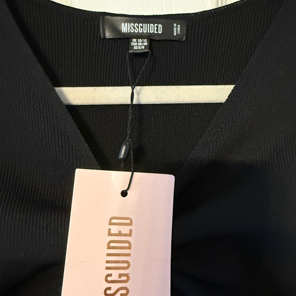 Missguided+ Black Midi Dress - Picture 2 of 7